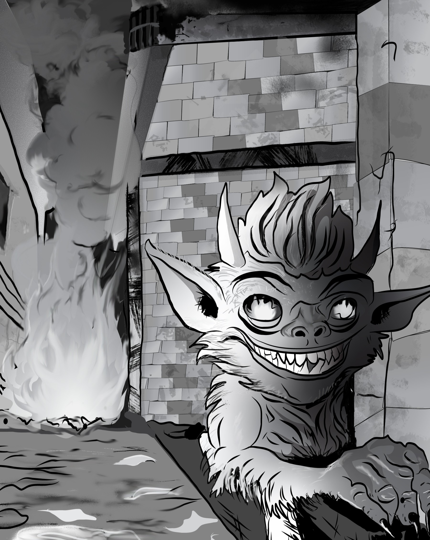 Dark Watchers | Book Illustrations — image 2