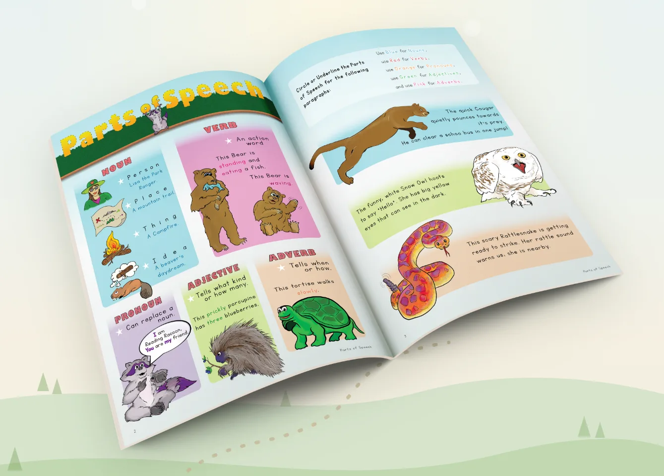 Nature Kids | Children's Literacy Workbook
