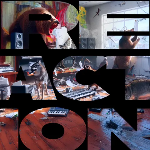 Reaction cover art