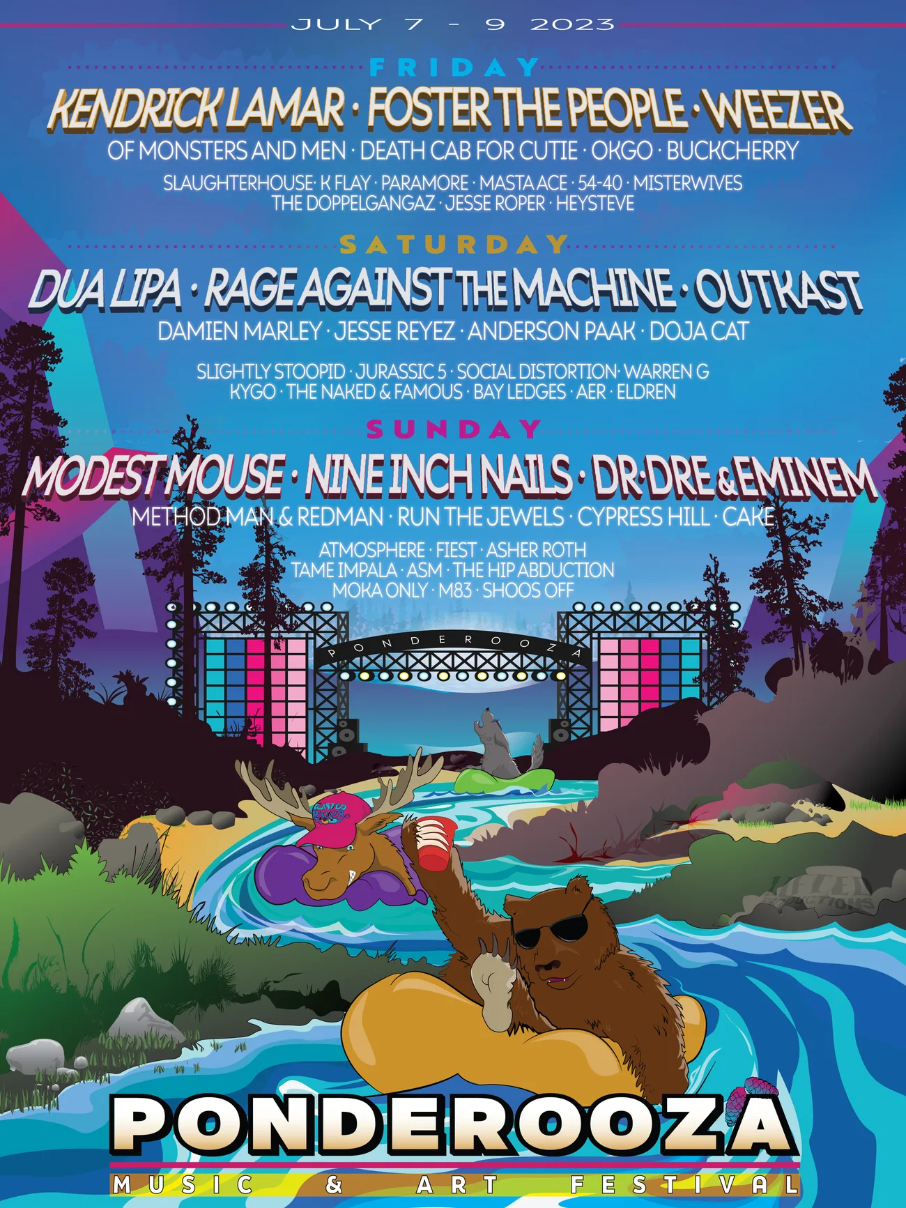 Spec festival poster. Fictional event, no artist affiliation.